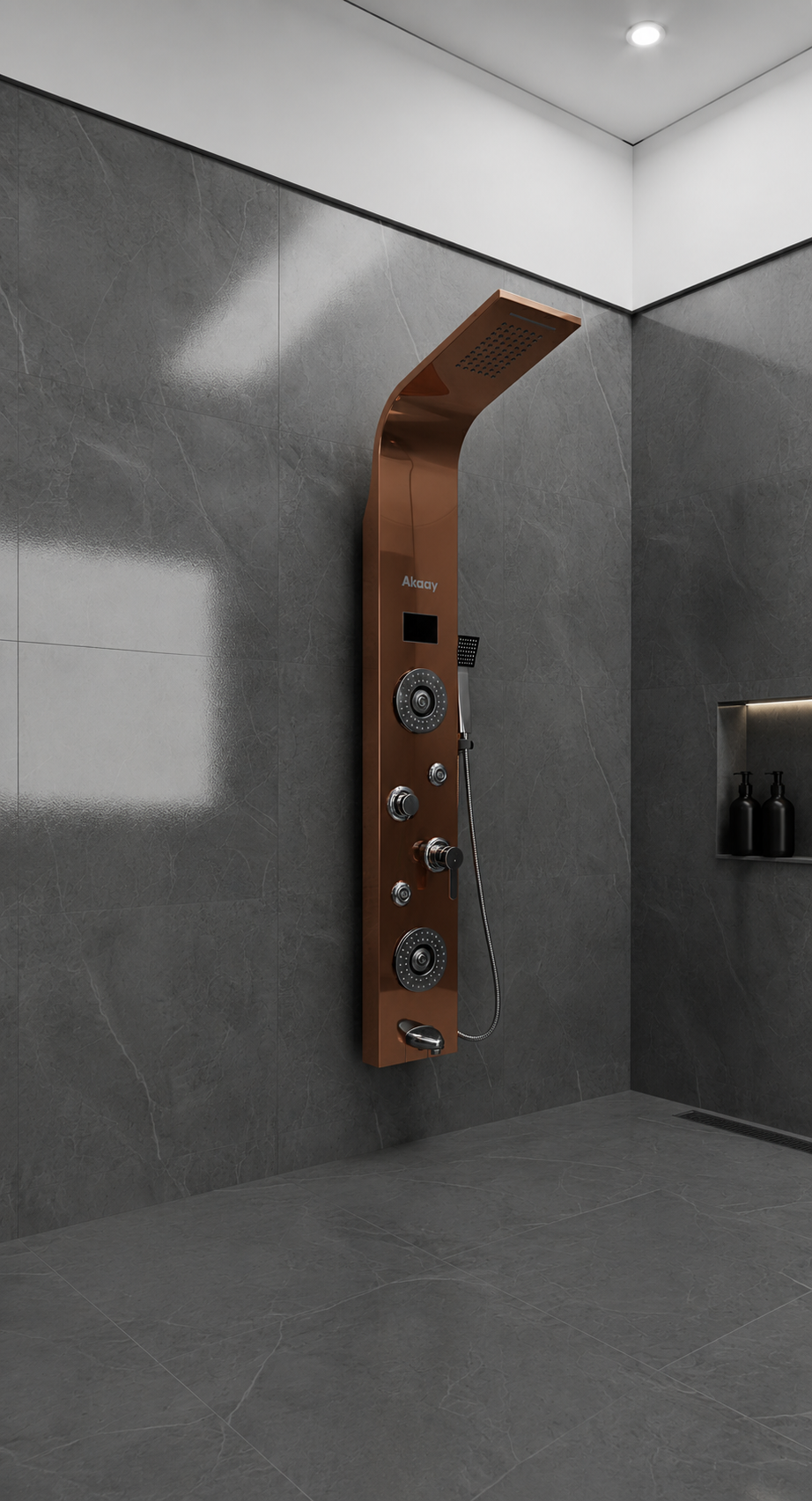 Shower panel 1003 (Rose gold)